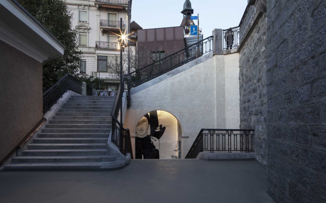 L’escalier du Pont Chauderon